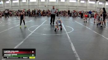 60 lbs Round 1 (8 Team) - Carter Pollock, Brawler Elite vs Nathan Hodge, 84 Athletes