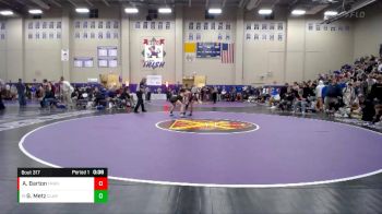 120 lbs Cons. Round 2 - Gabe Metz, Clarksville vs Aiden Barton, Franklin