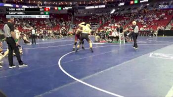 2A-215 lbs 7th Place Match - Danny Small, Center Point-Urbana vs Cody Koepke, Denver
