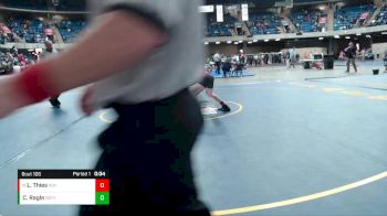 138 lbs Champ. Round 1 - Lyndon Thies, Roxana vs Corbin Ragle, Gibson City