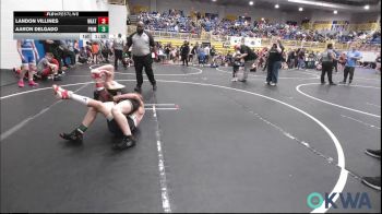 96 lbs Semifinal - Landon Villines, Weatherford Youth Wrestling vs Aaron Delgado, Prime Wrestling