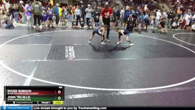 67 lbs Champ. Round 1 - Ryder Robison, Black Fox Wrestling Academy vs John Trujillo, Duran Wrestling Club