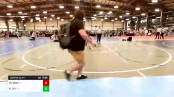 106 lbs Consi Of 32 #1 - Wallace Blue, NA vs Kaden Orr, WY