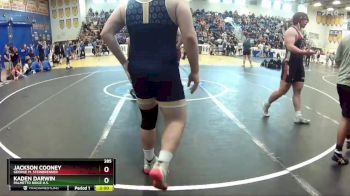 285 lbs Champ. Round 1 - Jackson Cooney, George M. Steinbrenner vs Kaden Darwin, Palmetto Ridge H.S.