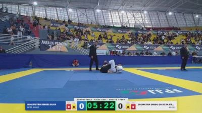 JHONATAN DIOGO DA SILVA CUNHA vs LUIGI PIETRO SIMOES SILVA 2026 FPJJ Circuito Paulista GI Etapa 3