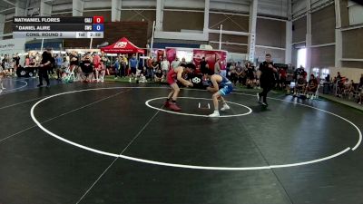 113 lbs Champ. Round 1 - Nathaniel Flores, California vs Daniel Alire, Somerton Wrestling Club