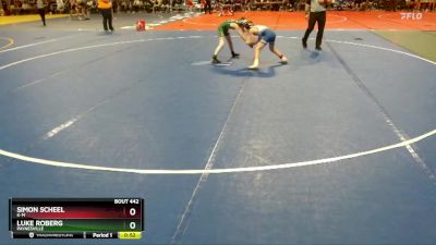 75 lbs Quarterfinal - Luke Roberg, Paynesville vs Simon Scheel, K-M