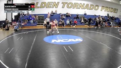 117-122 lbs Round 3 - Austin Smith, Mt.Pleasant vs Connor DeLuco, Gateway