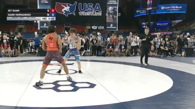 165 lbs Champ. Rd Of 128 - Jet Rank, Texas vs Gabe Hernandez, Pennsylvania