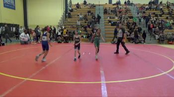 70 lbs Round 3 - Sawyer Viebrock, St Croix Falls vs Olivia Poole, Roughhouse Wrestling