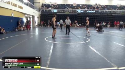 149 lbs Cons. Round 4 - Trevor Wagstaff, Santa Ana College vs Brian Dryer, Rio Hondo College