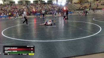 120 lbs Quarterfinal - Kendall Lewis, TNWA vs Storm Murphy, SDWA