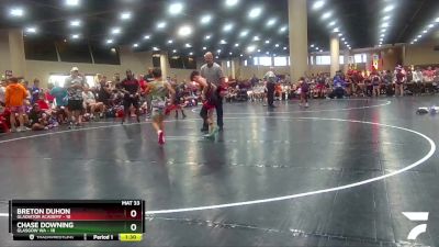 75 lbs Semis & Wb (16 Team) - Breton Duhon, Gladiator Academy vs Chase Downing, Glasgow WA