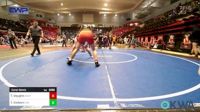 170 lbs Consolation - Trey Vaughn, Skiatook Youth Wrestling vs Trevor Eichorn, Vinita Kids Wrestling