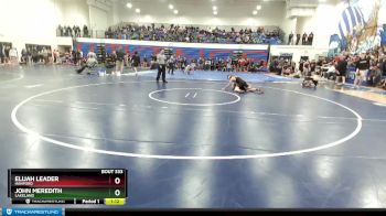 138 lbs Cons. Round 4 - John Meredith, Lakeland vs Elijah Leader, Hanford