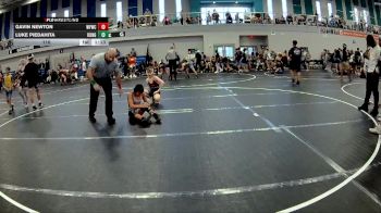 110 lbs Round 3 (6 Team) - Gavin Newton, West Forsyth WC vs Luke Piedahita, KONG MS