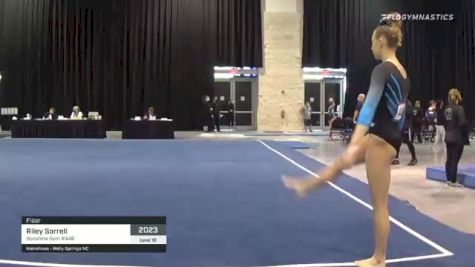 Riley Sorrell - Floor, Sonshine Gym #448 - 2021 USA Gymnastics Development Program National Championships