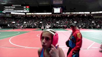 76 lbs Quarterfinal - Dallas Frank, NMR3 vs Remi Bailey, OFW1