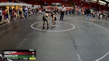 56-60 lbs Round 1 - Joseph Parra, Barberton vs Grayson Allen, GARRETSVILLE GMEN