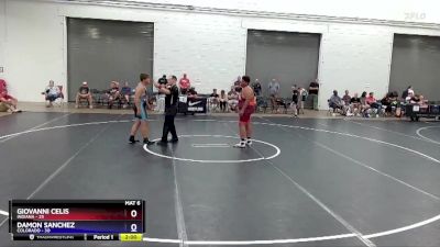 250 lbs Round 1 (8 Team) - Shawn Jackson, Indiana vs Chase Sullivan, Colorado