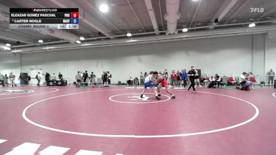 Champ. Round 2 - Eleazar Gomez Pascual, Peninsula Wrestling Club vs Carter Nogle, Maryland