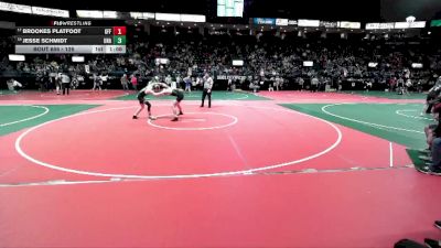 126 lbs Champ. Round 2 - Brookes Platfoot, GFF3 vs Jesse Schmidt, Unattached