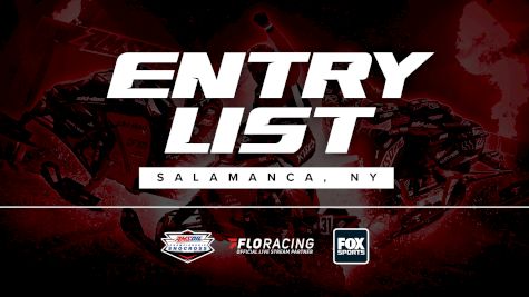 Entry List: USAF Snocross National in Salamanca, NY