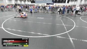 165 lbs Cons. Round 4 - Jaxon Trotter, Keystone Kids vs Levi McGrew, Nebraska Wrestling Training Center