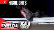 Highlights | 2024 USAC Winter Dirt Games Thursday at Ocala Speedway