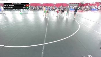 120 lbs Champ Round 1 (16 Team) - Alex Adams, Minnewaska vs Caleb Rogers, Thunderbirds WC