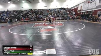 132 lbs Cons. Round 1 - Frank Eylar, Okanogan vs Wesley Martin, Kittitas