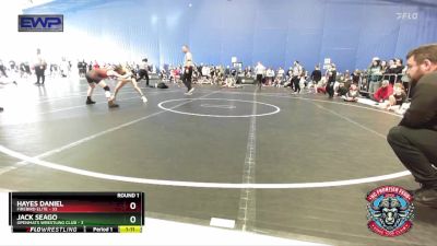 76 lbs Round 1 (4 Team) - Hayes Daniel, Firebird Elite vs Jack Seago, OpenMats Wrestling Club