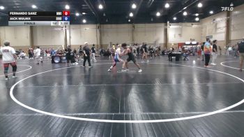 157 lbs Final - Fernando Sanz, Miami Wrestling Club vs Jack Mulnix, Sons Of Thunder, FL