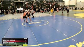 172-192 lbs Round 4 - Bralynn Arroyo, Wiggins vs Raelyn Brummels, Elkhorn Valley Wrestling Club