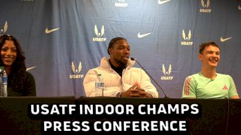 USATF Indoor Championships 2024 Press Conference