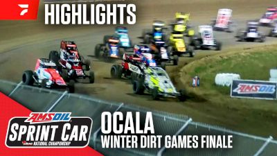 Highlights | 2024 USAC Winter Dirt Games Finale at Ocala Speedway