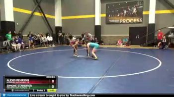 124 lbs Round 3 (6 Team) - Simone Standifer, Western Iowa Alpacas vs Alexis Pehrson, Nebraska Vipers Red