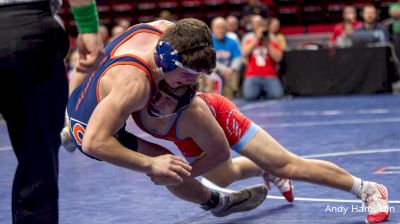 1A-165 lbs Semifinal - John McGill, Colfax-Mingo vs Clay Wilgenbusch, East Buchanan