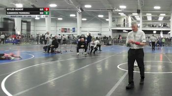 81 lbs Round Of 32 - Myles Benoit, Haverhill vs Cameron Ferreira, Iron Faith WC