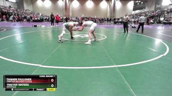 165 lbs Cons. Round 7 - Tristan Waters, Smithville vs Tanner Faulkner, Christian Brothers College