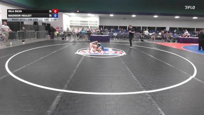 106 lbs Consi Of 4 - Isla Silva, PA vs Madison Healey, PA