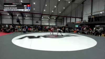 120 lbs Champ. Rd Of 32 - Patrick Barnett, Monster Garage vs Kaiden Reynolds, Cowboy Mat Club
