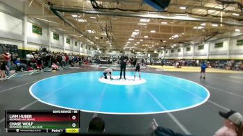 85 lbs Cons. Round 2 - Liam Huber, Glendive Mat Devils vs Chase Wolf, Dickinson Wrestling Club