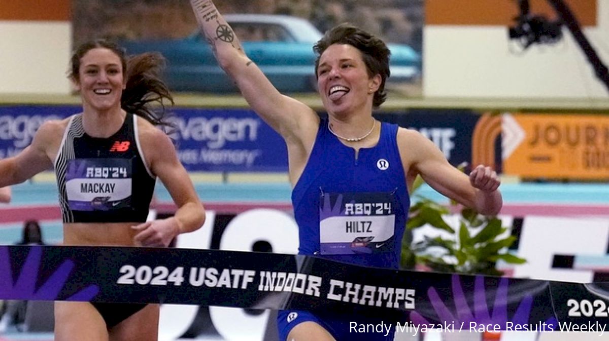 Nikki Hiltz And Bryce Hoppel Repeat As USATF Indoor Champions