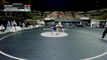 113 lbs Round Of 32 - Nick Perez, South vs Luke Villarreal, Redwood -Visalia