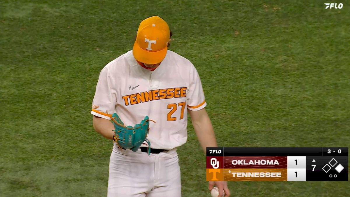 Tennessee Baseball Pitcher Chris Stamos Catches For 1-6 Triple Play | Watch