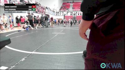 64 lbs Rr Rnd 3 - Knox Gunter, Blanchard Wrestling Club vs Jax Soergel, Choctaw Ironman