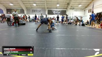 155 lbs Round 2 (6 Team) - Hussein Alobaidi, Doughboy vs Chase Hinson, BlueWave 2