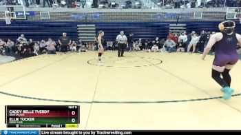 126 lbs Round 1 - Ellie Tucker, Kuna Klub vs Caddy Belle Tverdy, Unattached