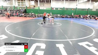 138 lbs Round Of 32 - Shay Sinitiere, Carthage vs Amir Avazov, James Madison